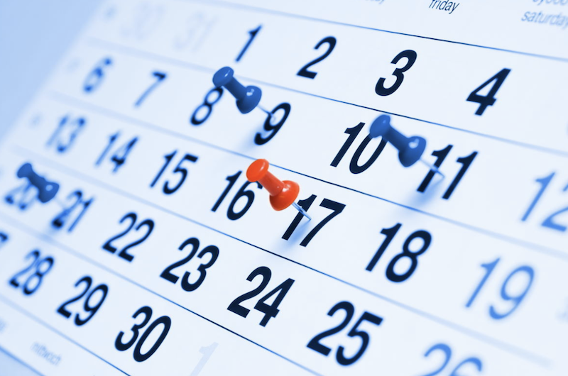 Click to download the latest calendar of events
